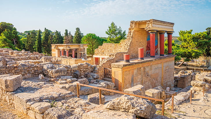 Ancient Knossos Palace